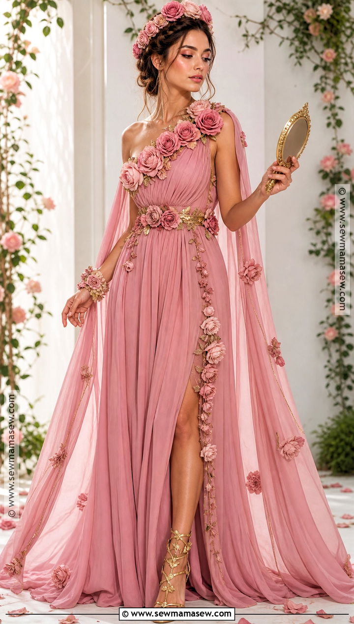 Rose Goddess Aphrodite Halloween Costume - 30 aphrodite halloween costume ideas