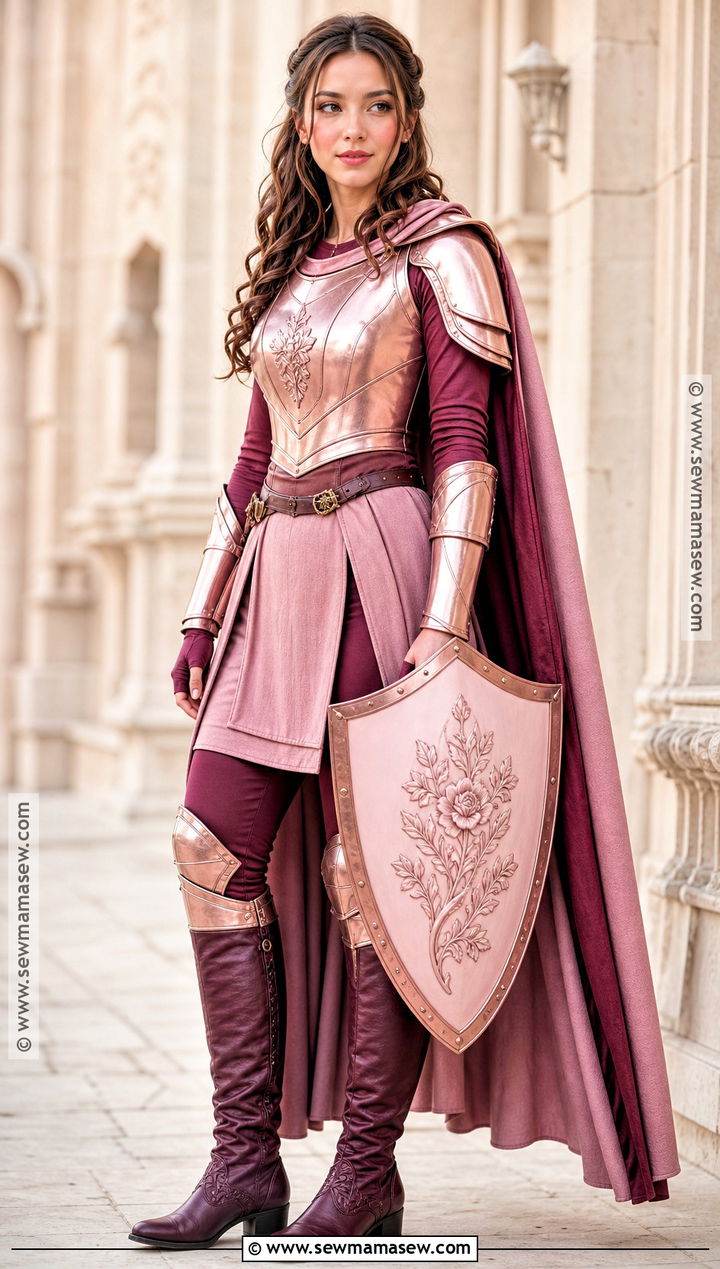 Rose Gold Knight Costume - 35 Knight Costume Ideas for Women