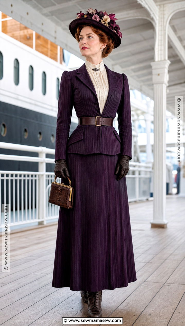 Rose Titanic Boarding Costume - 30 Iconic Female Movie Characters Costumes