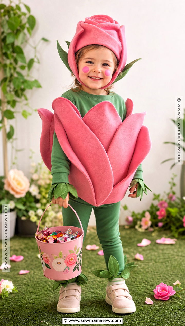 Rosebud Costume - 30 rose costume ideas