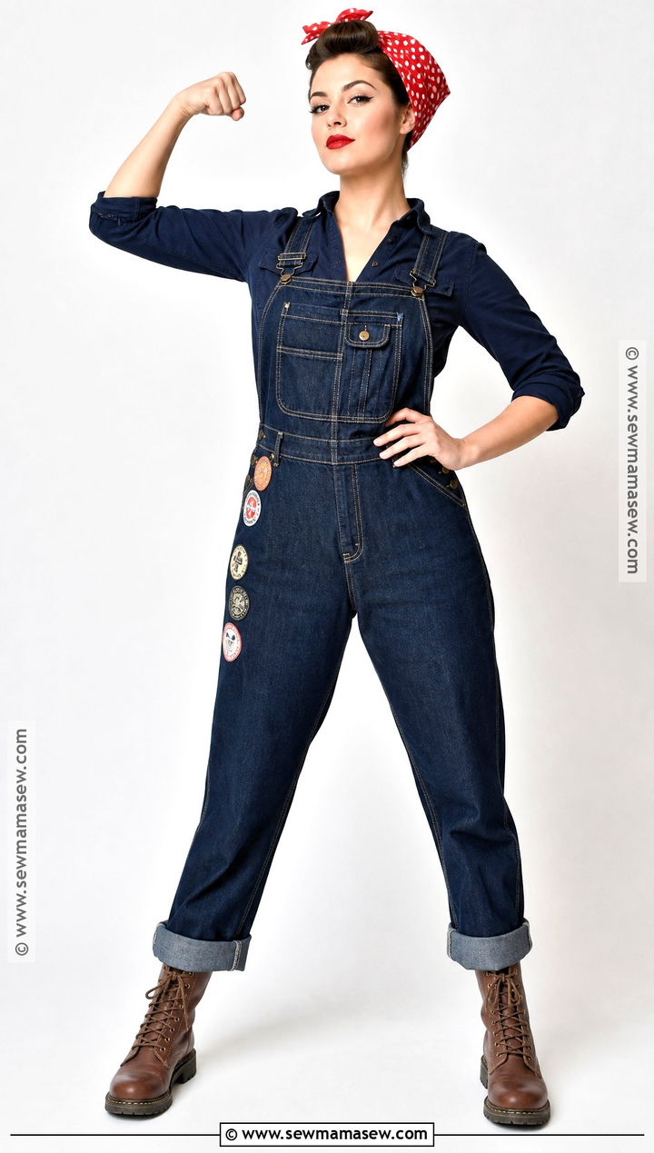Rosie The Riveter Overall Costume - 30 overall costume ideas