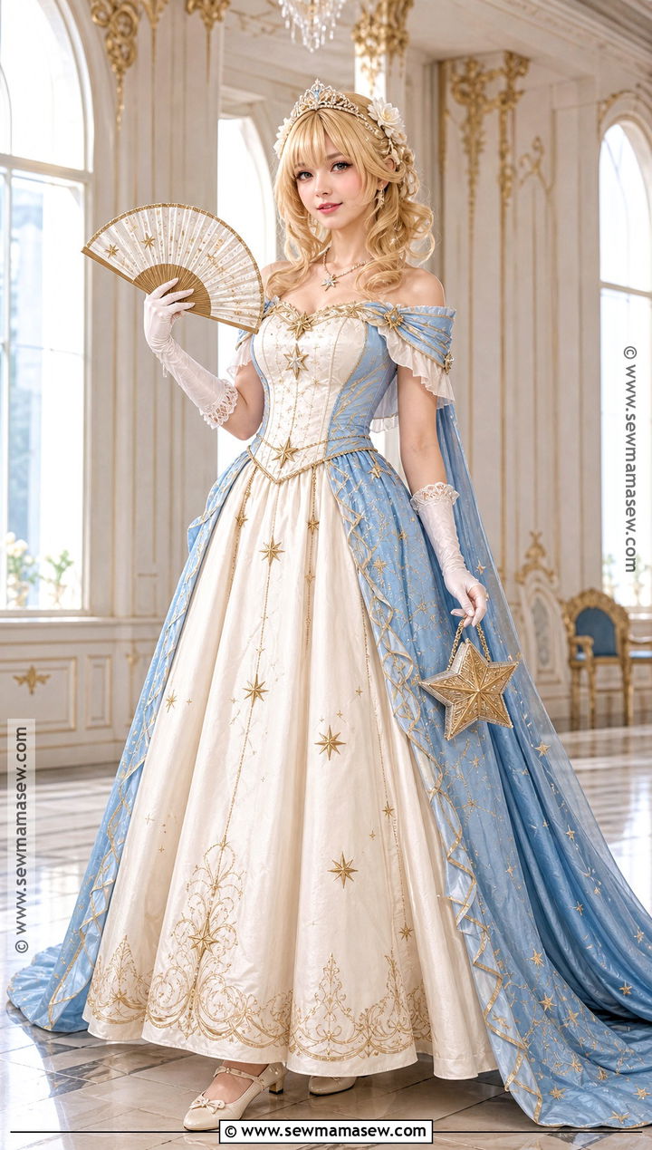 Royal Ball Gown Lumine Cosplay - 35 lumine cosplay ideas