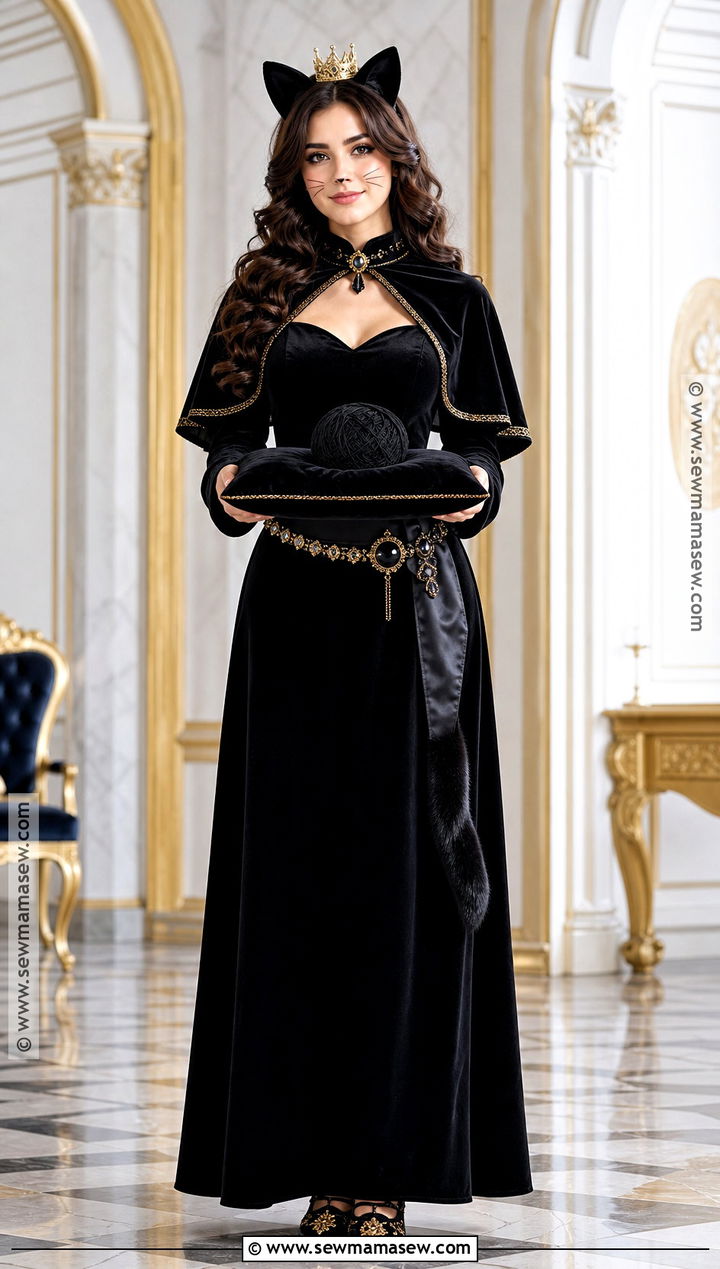 Royal Black Cat Costume - 30 Black Cat Costume Ideas for Women