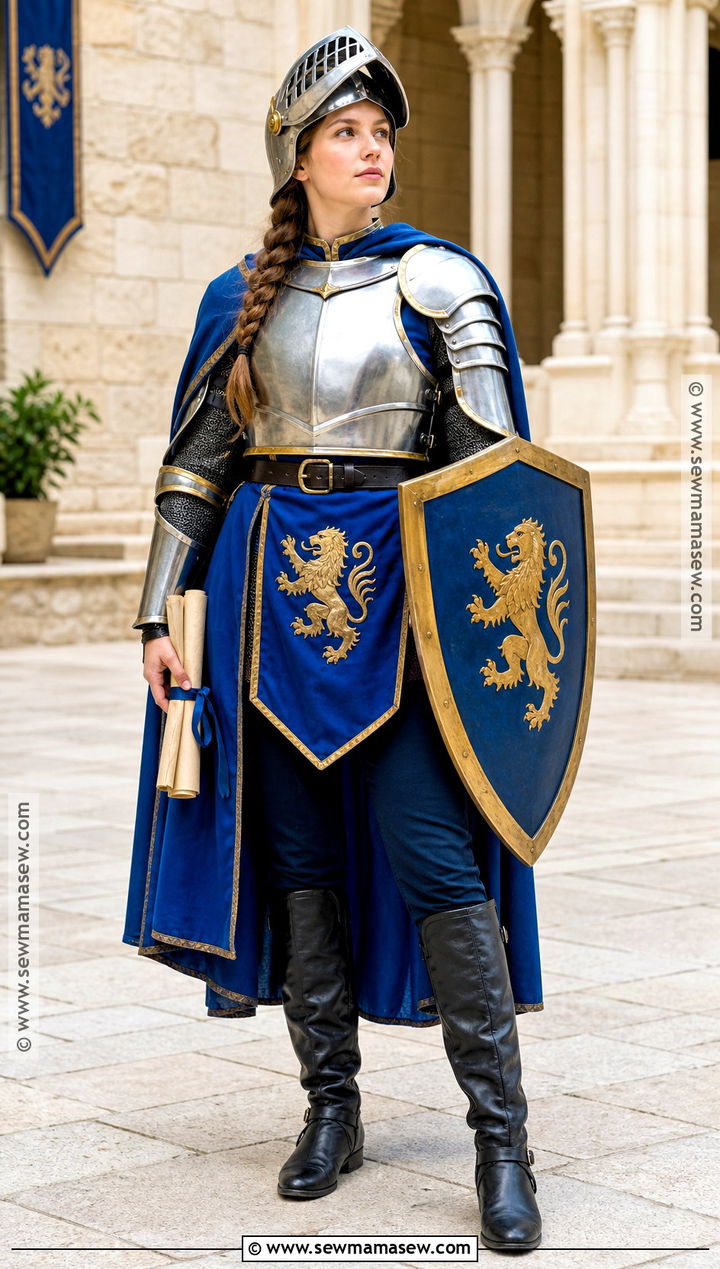 Royal Blue Knight Costume - 45 knight costume ideas