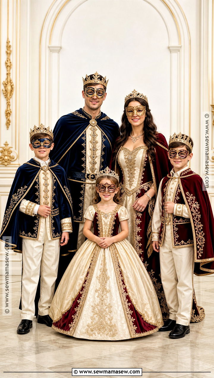 Royal Family Masquerade Costume - 35 masquerade halloween costumes