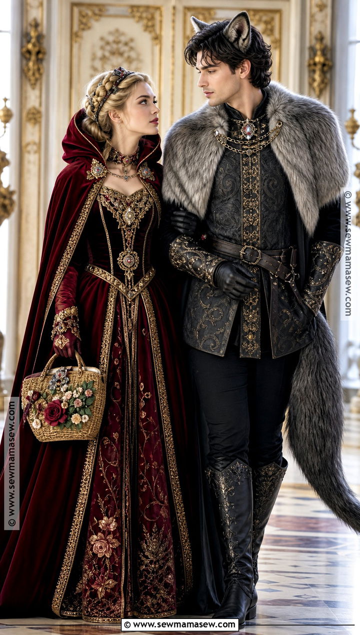 Royal Fantasy Wolf And Little Red Riding Hood Costume - 30 Wolf And Little Red Riding Hood Costume Ideas