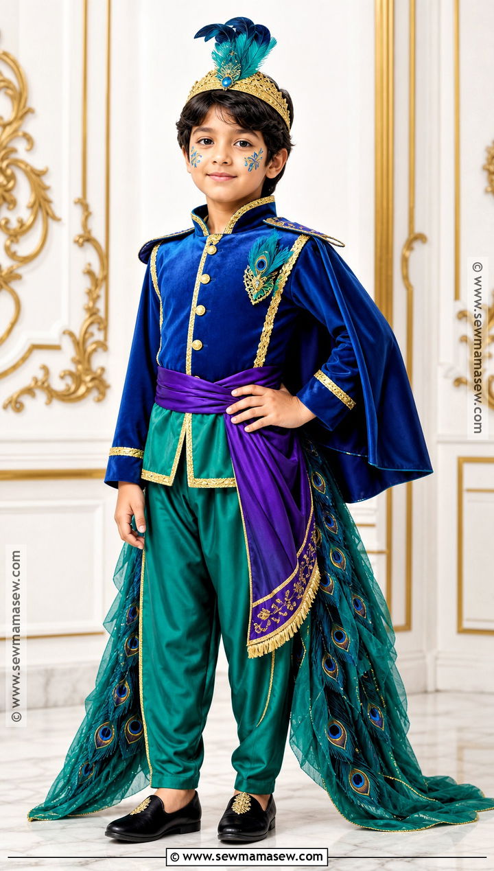 Royal Peacock Costume - 30 peacock costume ideas for kids