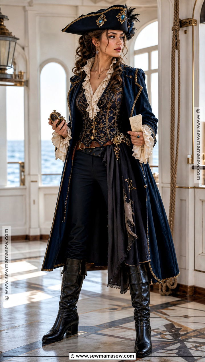 Royal Runaway Pirate Cosplay - 30 pirate cosplay ideas for females