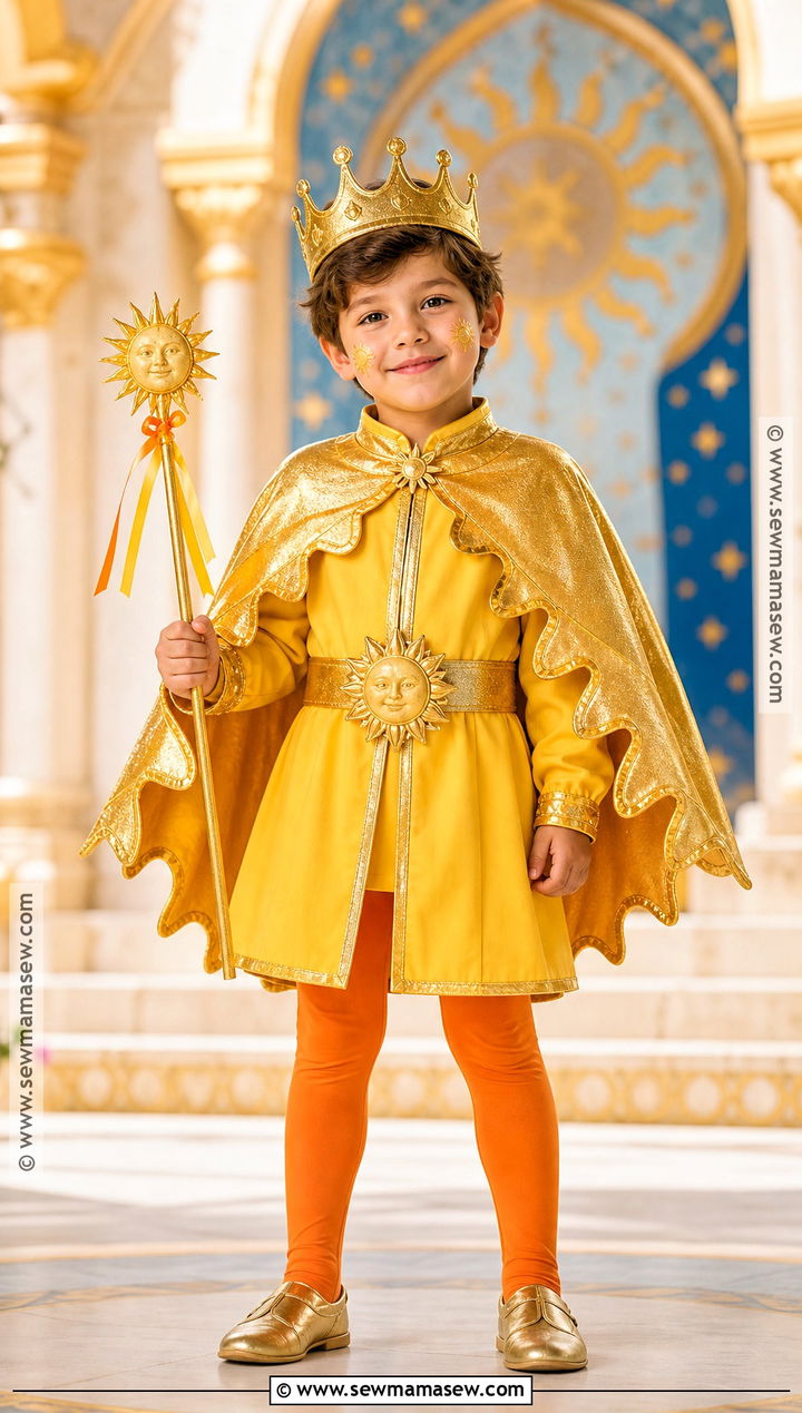 Royal Sun Costume - 30 sun costume ideas for kids