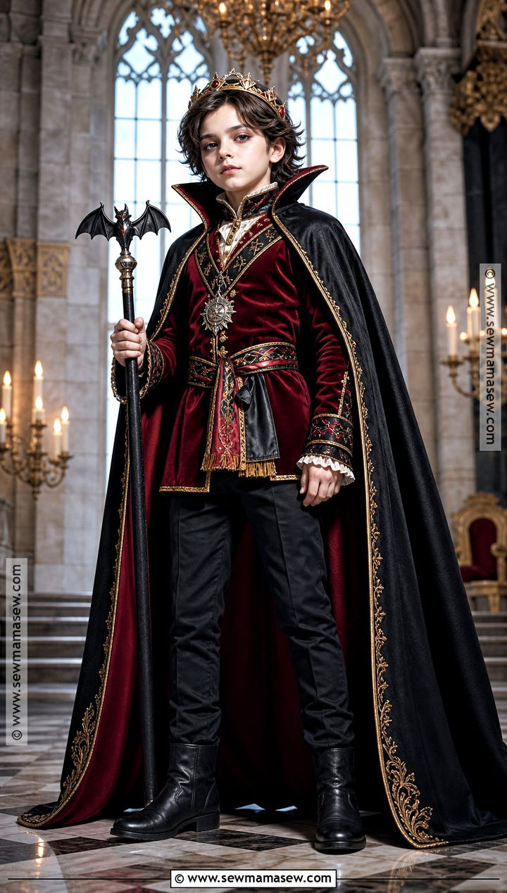 Royal Vampire Costume - 30 vampire costume ideas for kids