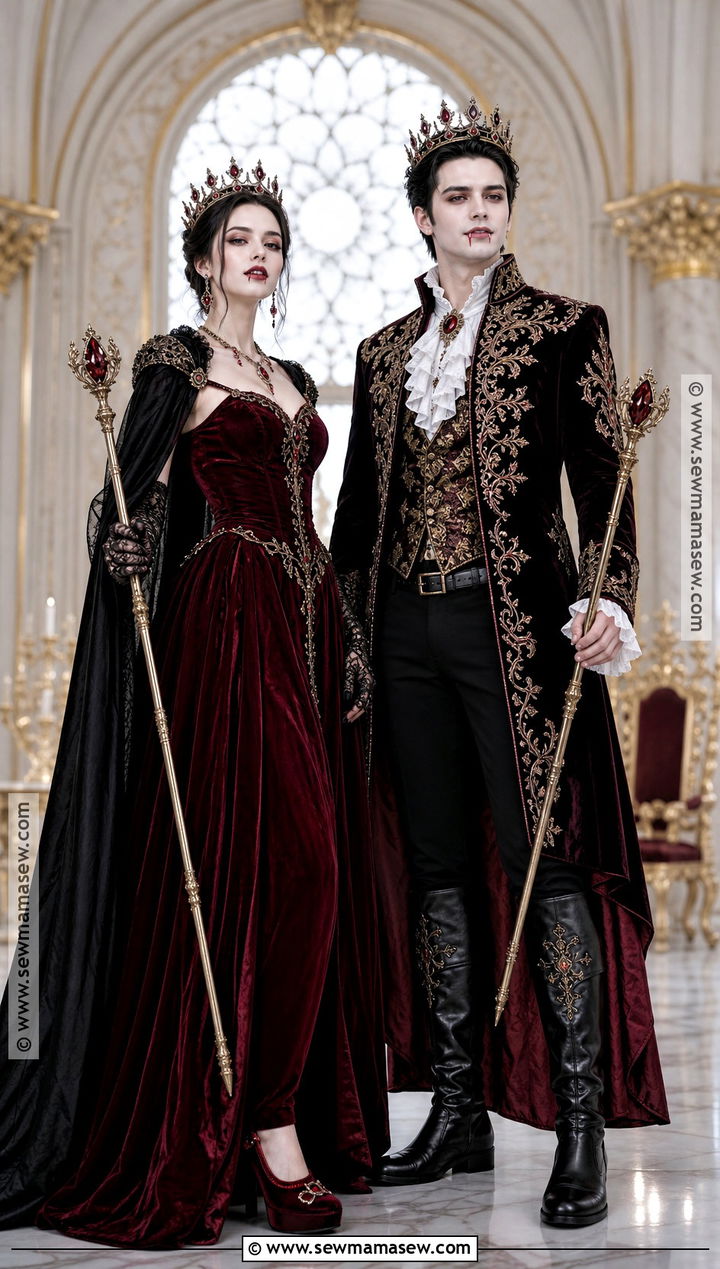 Royal Vampire Couple Costume - 35 vampire costume ideas
