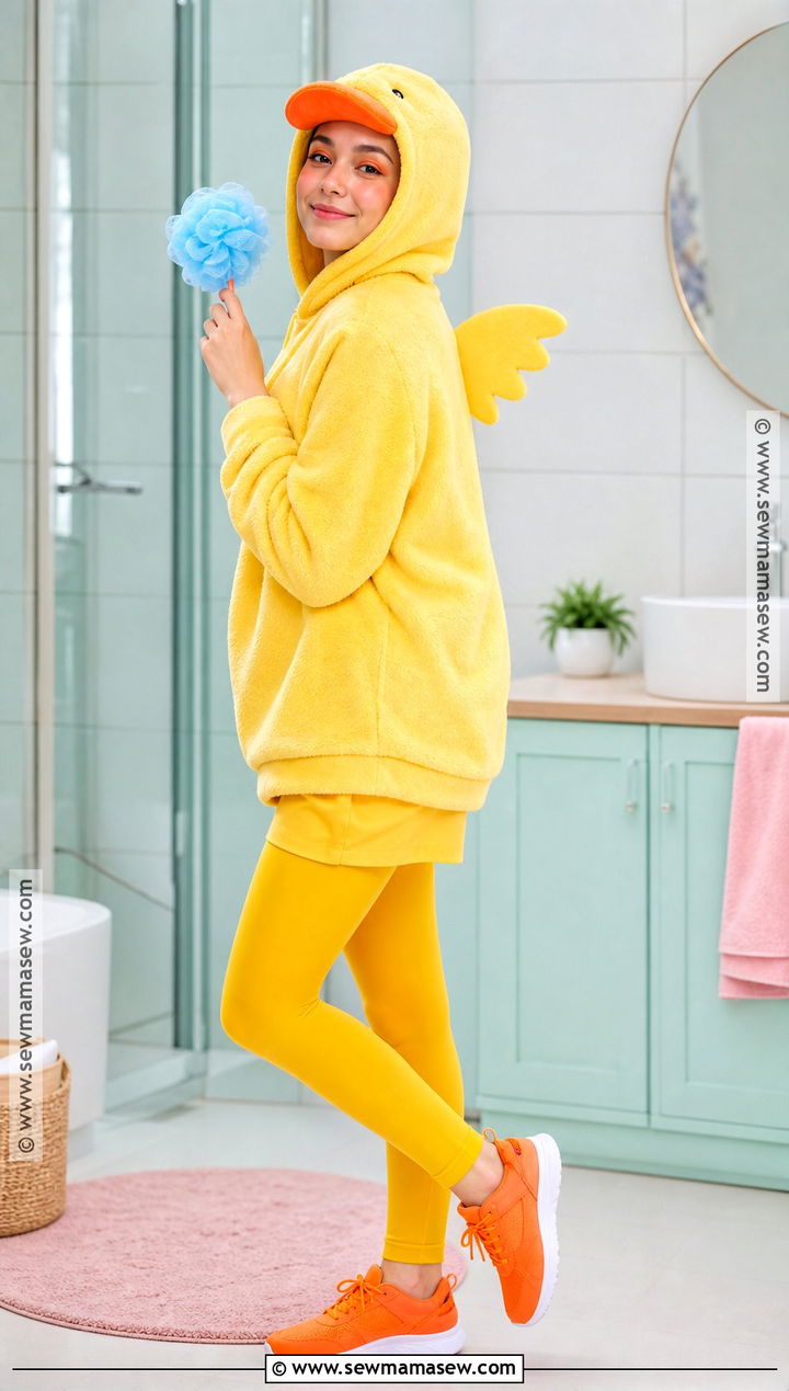 Rubber Duck Yellow Costume - 30 Yellow Halloween Costumes