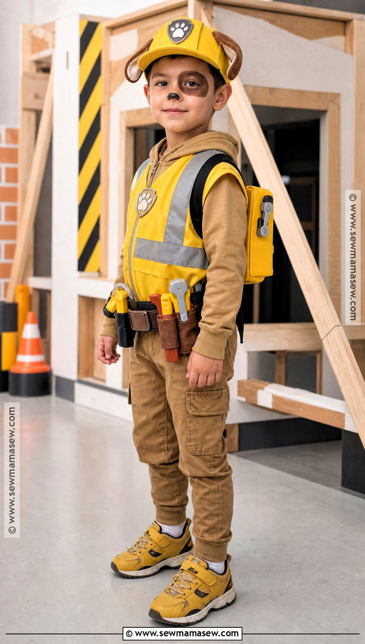 Rubble Paw Patrol Costume - 35 paw patrol costume ideas