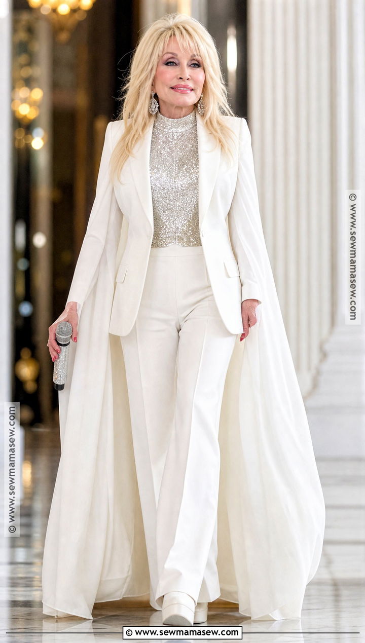 Ruby White Glam Mamma Mia Costume - 35 mamma mia costume ideas