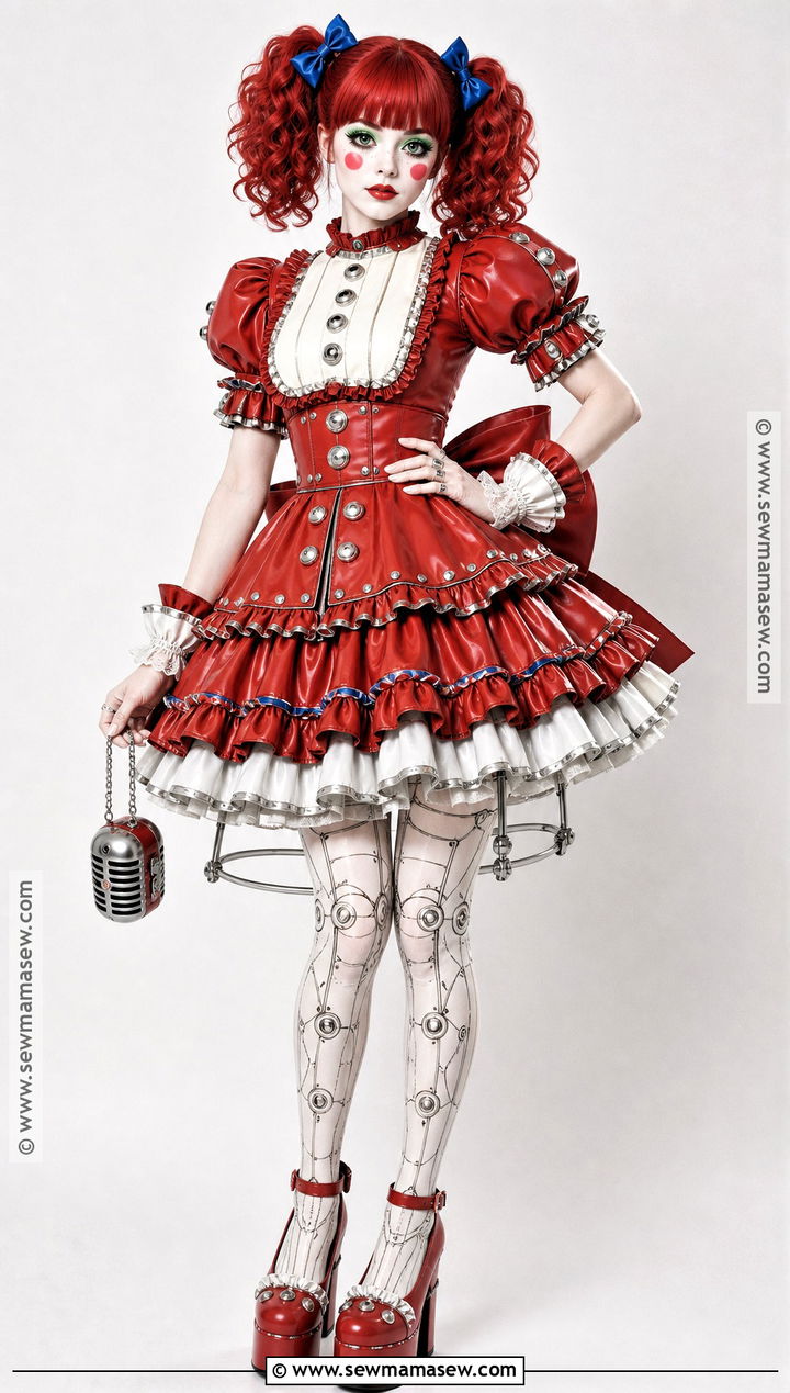Ruffled Doll Circus Baby Cosplay - 40 Circus Baby Cosplay Ideas