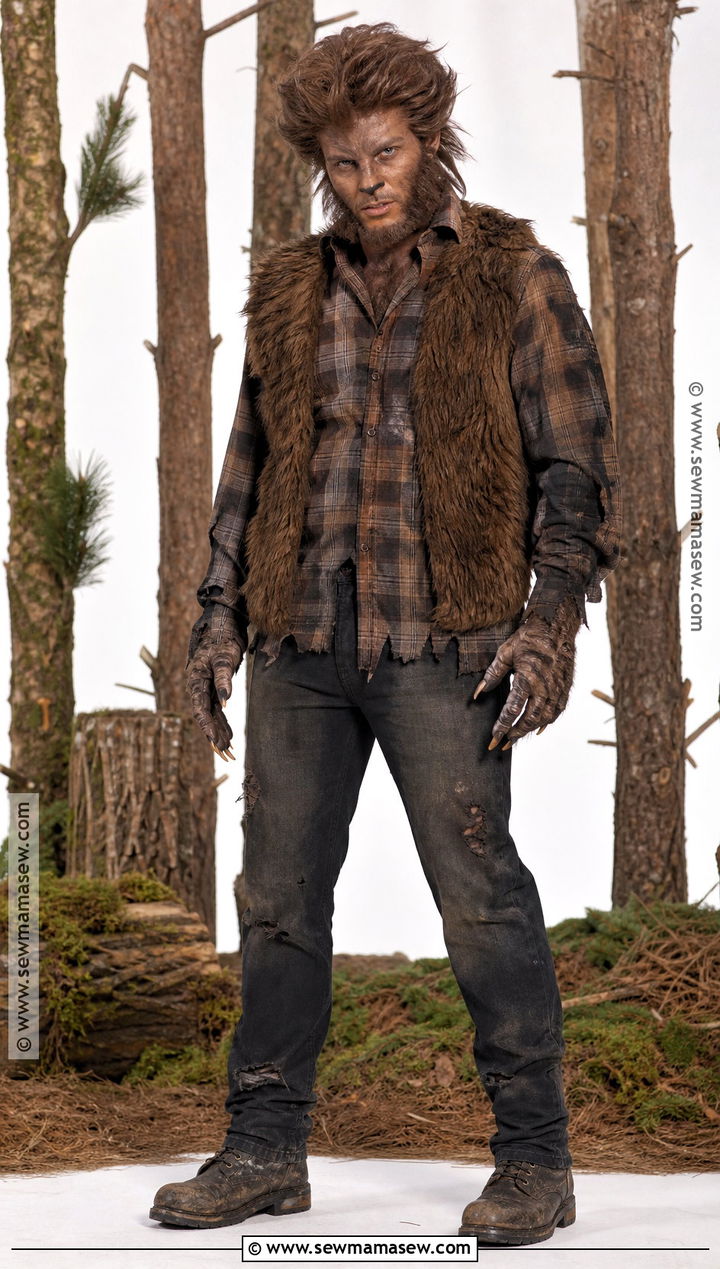 Rugged Werewolf Costume - 35 costume ideas for men