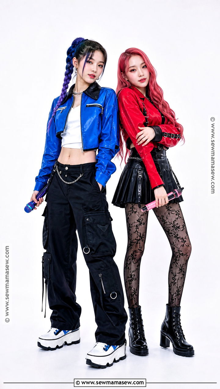 Rumi And Mira K Pop Costume - 40 halloween costumes teenage girl duo