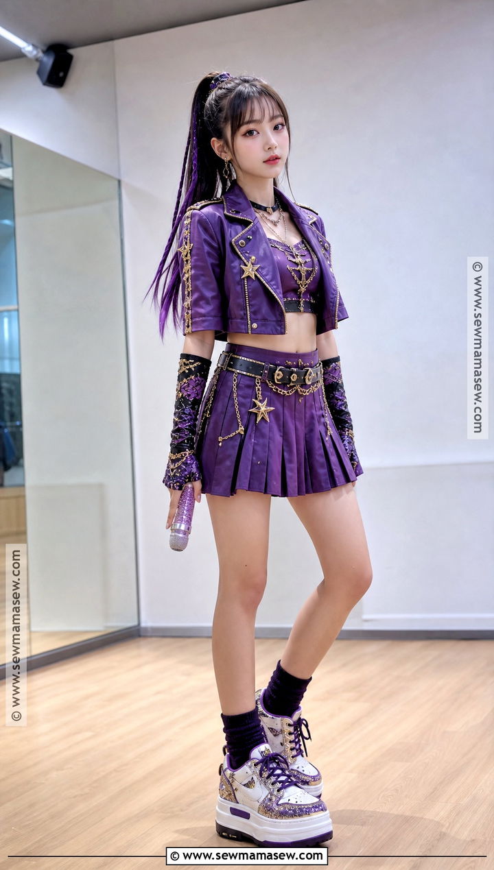 Rumi K Pop Performer Costume - 40 teen halloween costumes