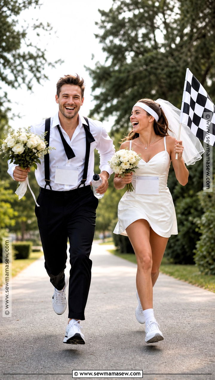 Runaway Bride And Groom Costume - 30 bride and groom halloween costumes