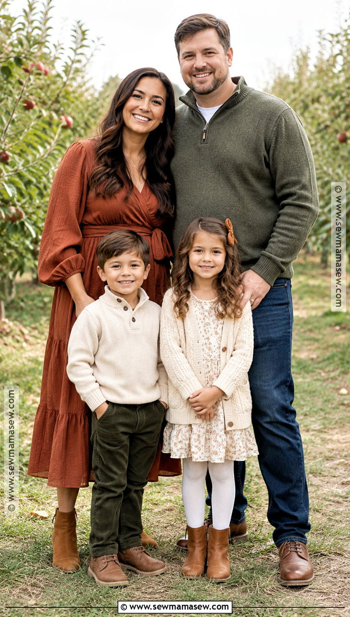 Rust And Olive Fall Family Outfit - 15 fall family inspo outfits