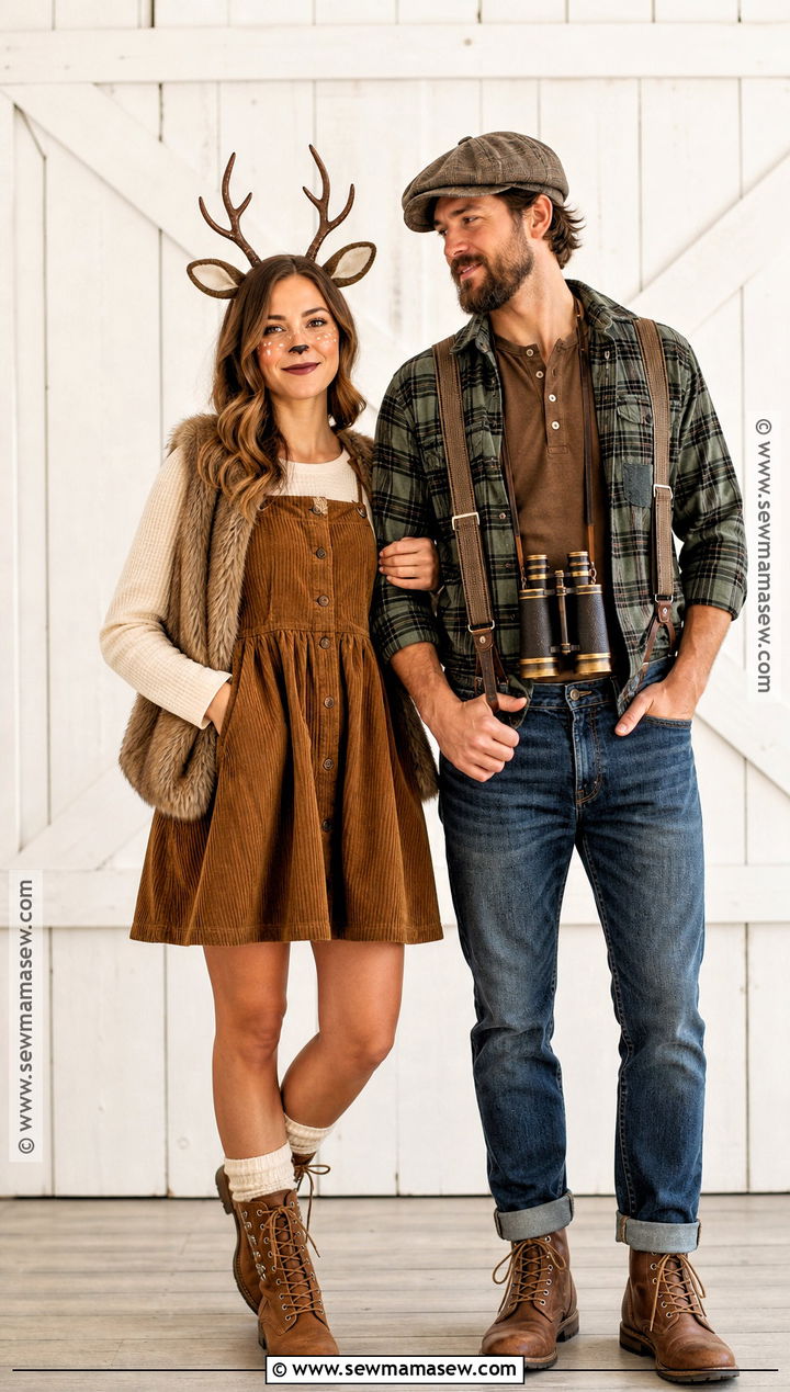 Rustic Deer And Hunter Costume - 40 deer and hunter costume ideas