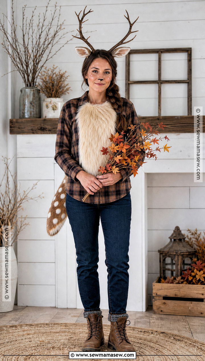Rustic Deer Costume - 40 deer costume ideas for women