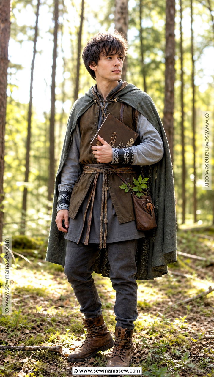 Ryder Costume With Gray Forest Layers - 30 frozen costume ideas