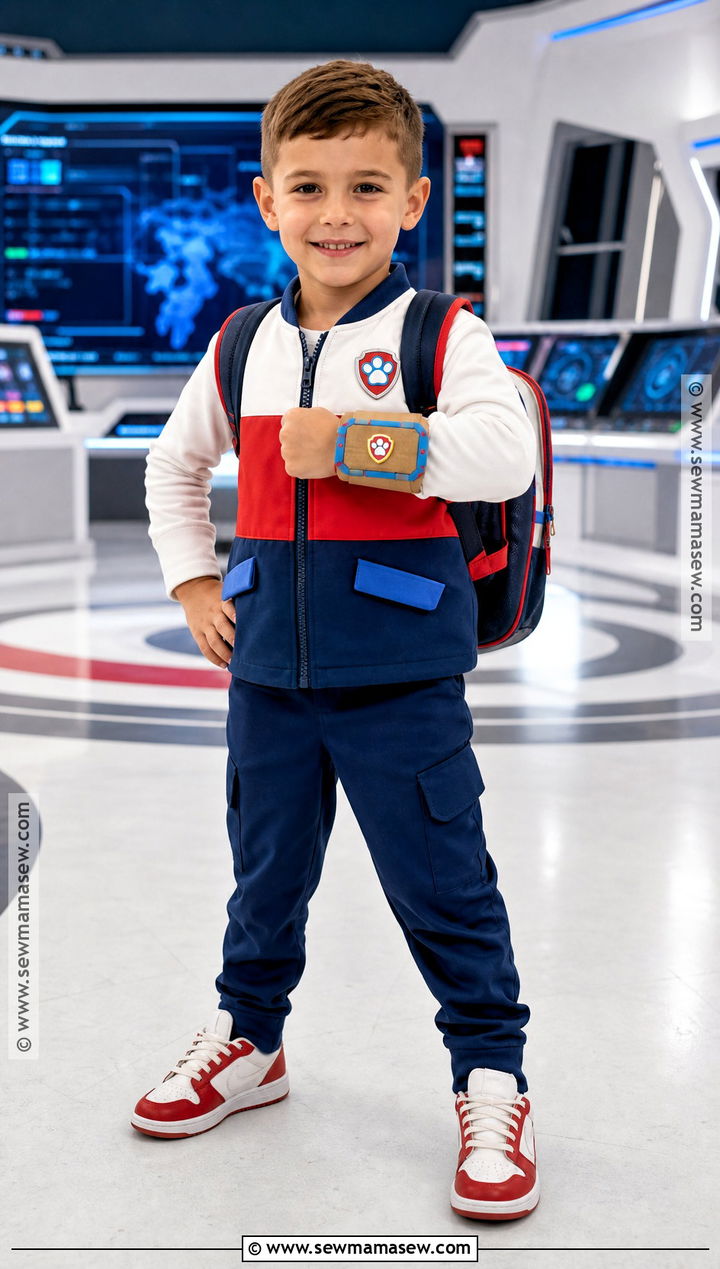 Ryder Rescue Leader Halloween Costume - 30 paw patrol halloween costume ideas