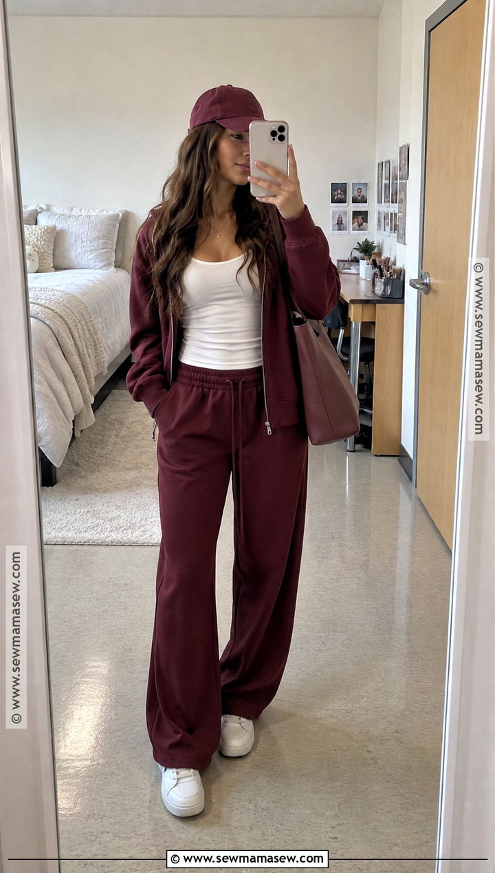 SHEIN Matching Lounge Set College Outfit - 15 shein back to school outfits college