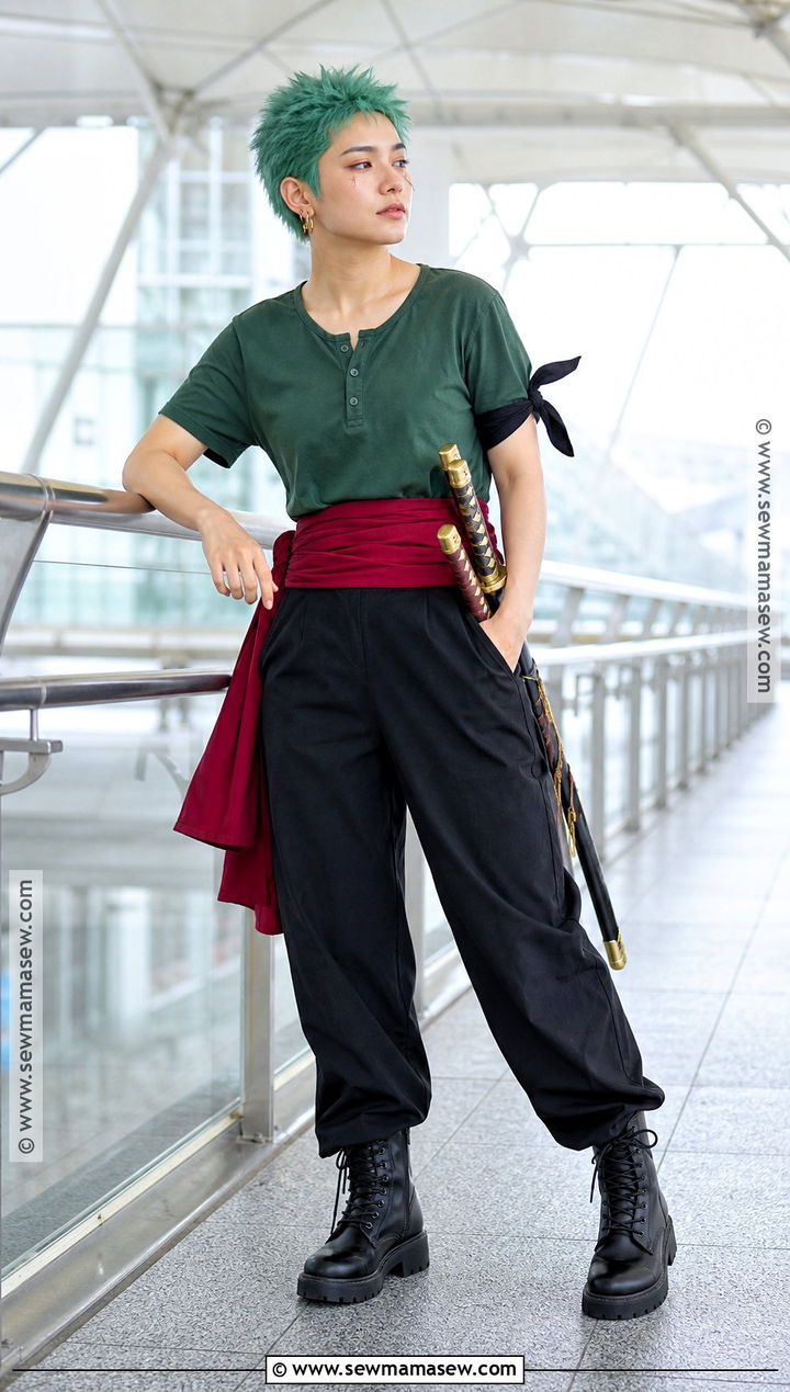 Sabaody Zoro Cosplay With Casual Travel Clothes - 30 zoro cosplay ideas for girls