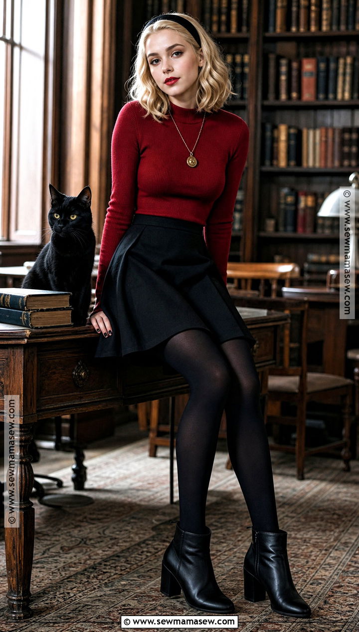 Sabrina Spellman Costume - 30 Easy Character Costumes