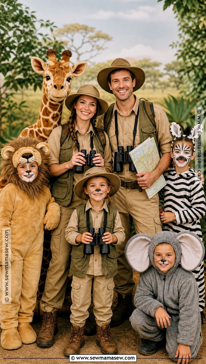 Safari Explorer Team Costume - 35 team costume ideas