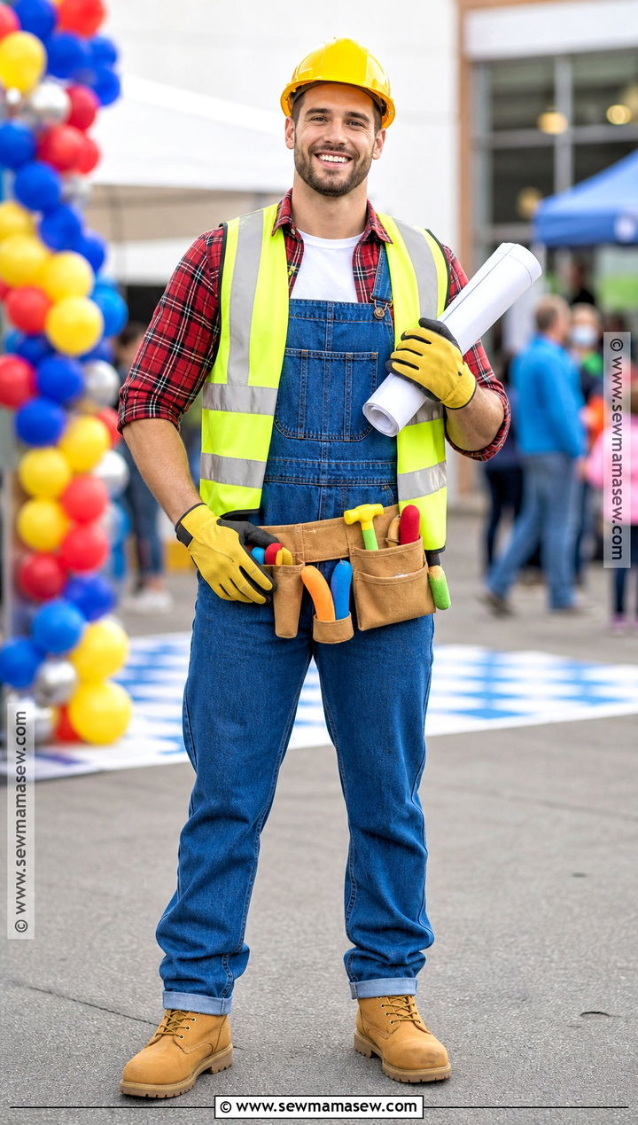 Safety Vest Bob the Builder Costume - 35 bob the builder costume ideas