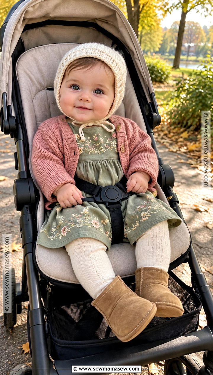 Sage Green Baby Girl Dress Outfit - 15 fall baby girl dress ideas