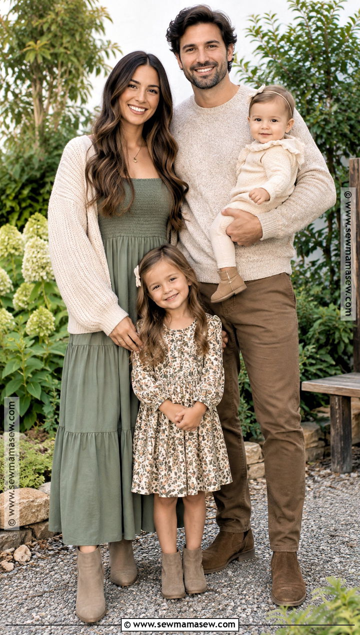 Sage Green Fall Family Picture Outfits - 15 family picture outfits for fall