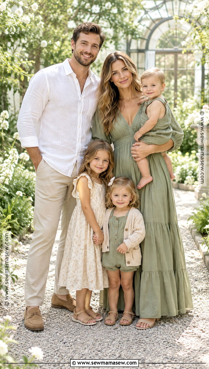 Sage Green September Family Picture Outfits - 15 family pictures september outfits