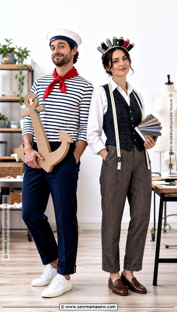 Sailor And Tailor Costume - 50 rhyme without reason costume ideas