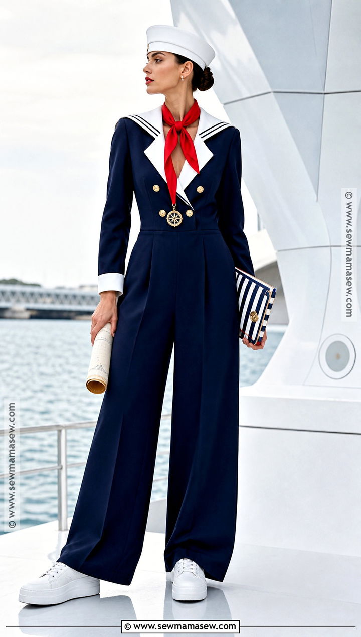 Sailor Jumpsuit Costume - 40 sailor costume ideas for women