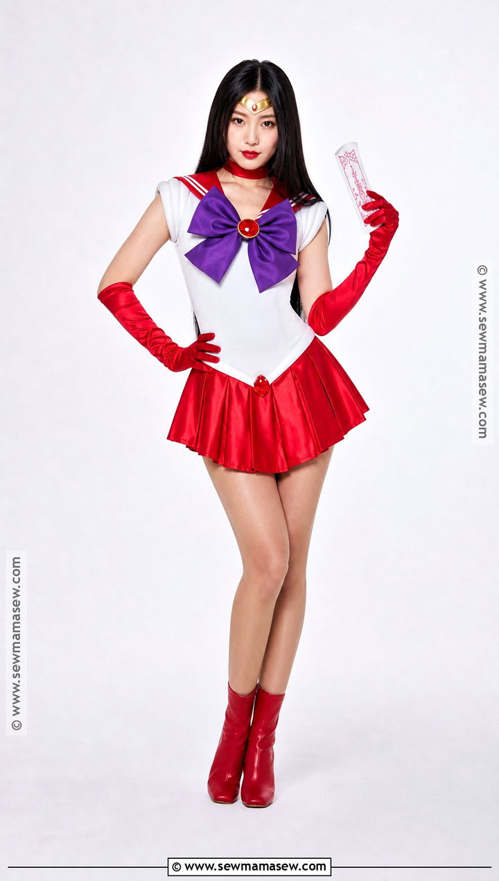 Sailor Mars Costume With Long Black Hair - 35 black hair costume ideas
