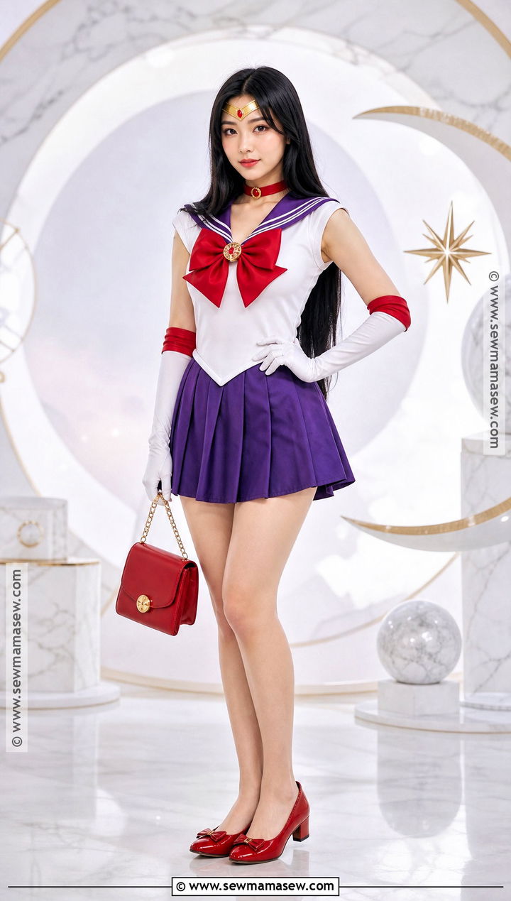 Sailor Mars Costume With Long Black Hair - 45 black hair halloween costumes