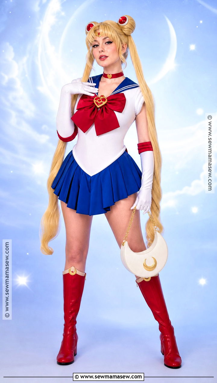 Sailor Moon Blonde Anime Costume - 30 blonde hair costumes