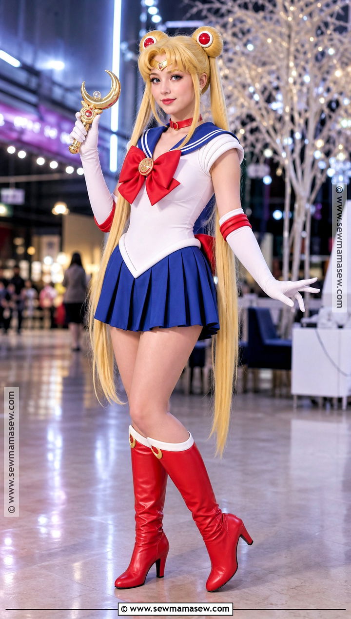 Sailor Moon Cosplay With Blue Skirt - 35 best cosplay ideas