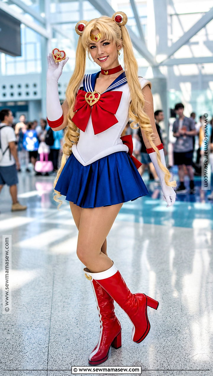 Sailor Moon Cosplay With Sailor Uniform - 40 female cosplay ideas