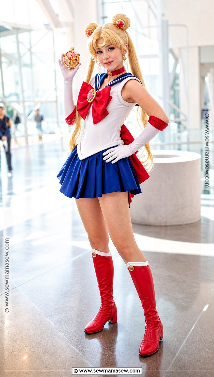 Sailor Moon Cosplay With Sailor Uniform - 30 cosplay female ideas