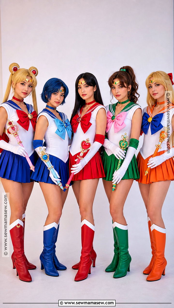 Sailor Moon Group Costume - 40 cute group halloween costumes