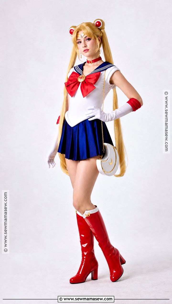 Sailor Moon School Uniform Costume - 35 blonde halloween costumes ideas