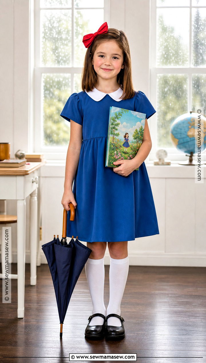 Sally Costume With Blue Dress - 30 dr seuss characters dress up ideas