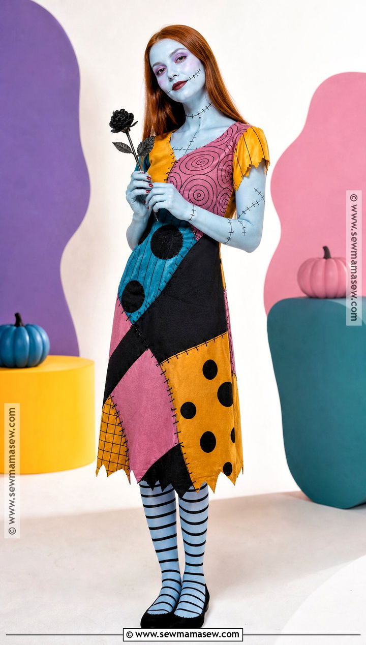 Sally Patchwork Costume - 30 red head costumes