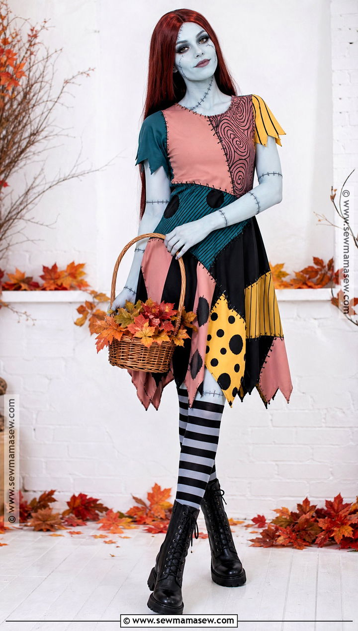 Sally Patchwork Costume - 30 red hair costumes