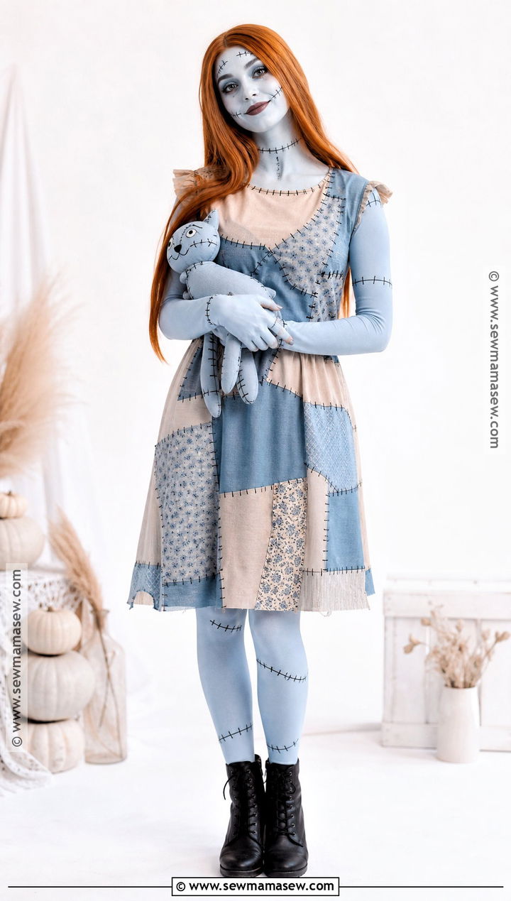 Sally Rag Doll Costume - 40 ginger halloween costumes